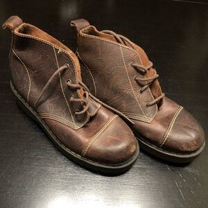 Men's Beaver Creek Brown Leather Boots